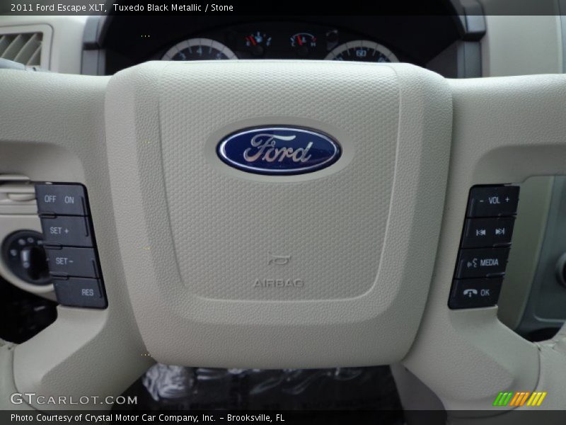 Tuxedo Black Metallic / Stone 2011 Ford Escape XLT