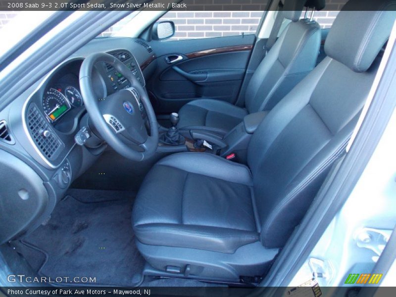  2008 9-3 2.0T Sport Sedan Black Interior