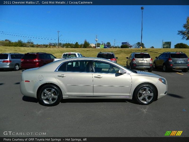 Gold Mist Metallic / Cocoa/Cashmere 2011 Chevrolet Malibu LT