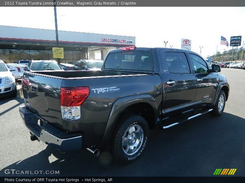 Magnetic Gray Metallic / Graphite 2012 Toyota Tundra Limited CrewMax