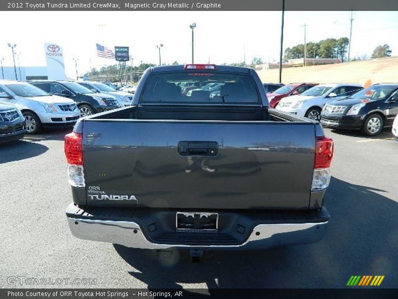 Magnetic Gray Metallic / Graphite 2012 Toyota Tundra Limited CrewMax