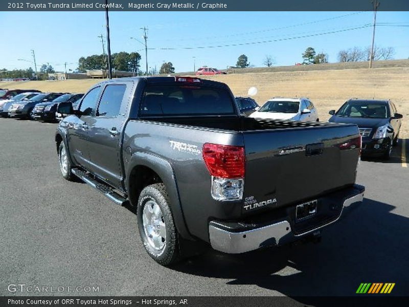 Magnetic Gray Metallic / Graphite 2012 Toyota Tundra Limited CrewMax