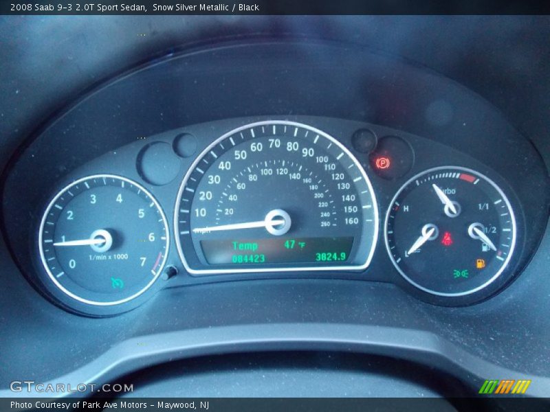  2008 9-3 2.0T Sport Sedan 2.0T Sport Sedan Gauges