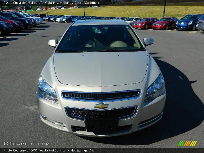 Gold Mist Metallic / Cocoa/Cashmere 2011 Chevrolet Malibu LT