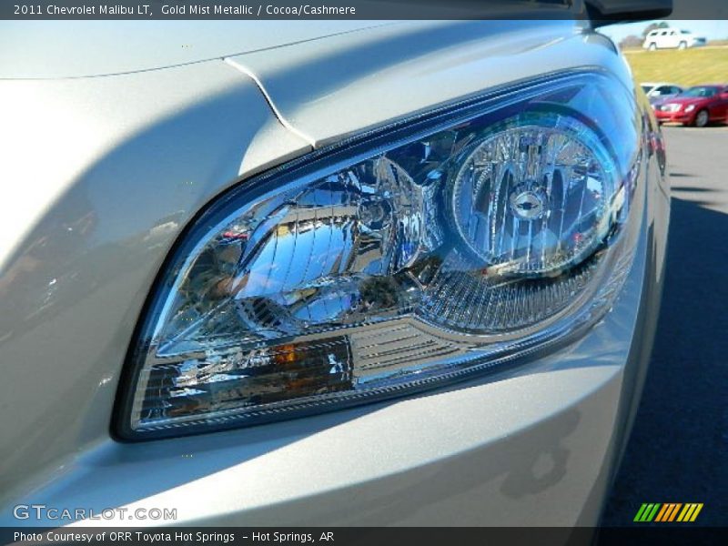 Gold Mist Metallic / Cocoa/Cashmere 2011 Chevrolet Malibu LT