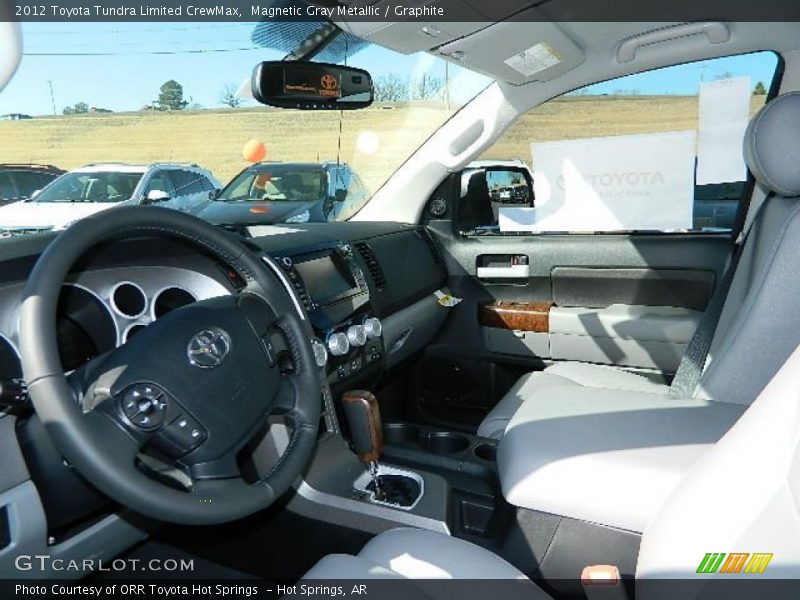 Magnetic Gray Metallic / Graphite 2012 Toyota Tundra Limited CrewMax