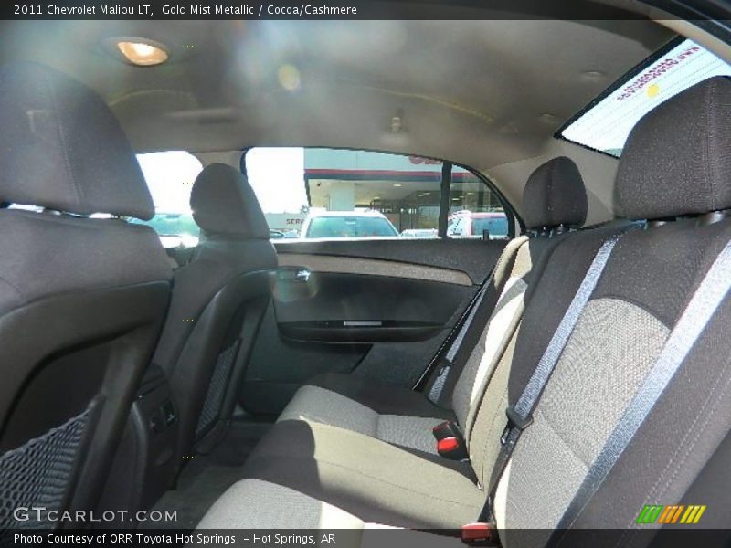 Gold Mist Metallic / Cocoa/Cashmere 2011 Chevrolet Malibu LT