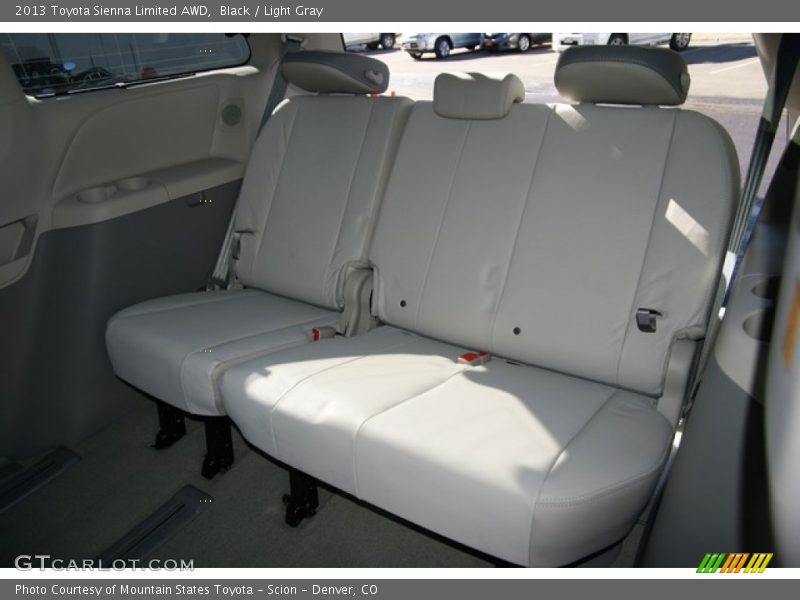 Black / Light Gray 2013 Toyota Sienna Limited AWD