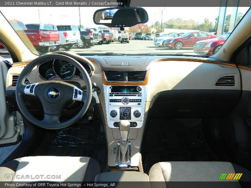 Gold Mist Metallic / Cocoa/Cashmere 2011 Chevrolet Malibu LT
