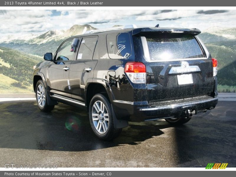 Black / Black Leather 2013 Toyota 4Runner Limited 4x4