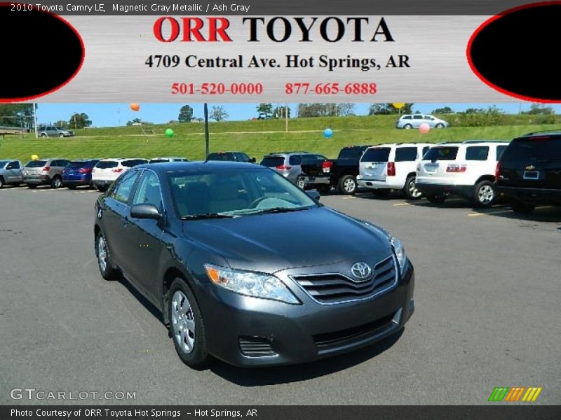 Magnetic Gray Metallic / Ash Gray 2010 Toyota Camry LE