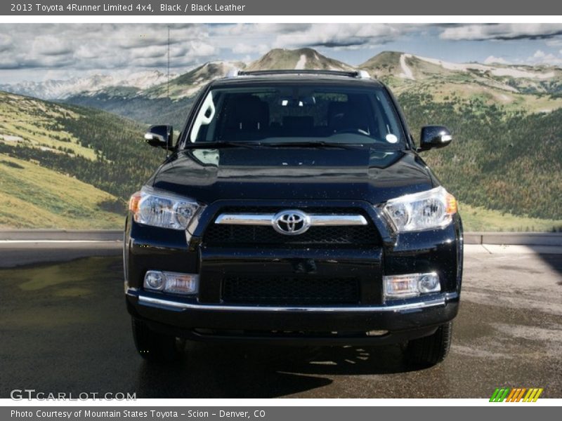 Black / Black Leather 2013 Toyota 4Runner Limited 4x4