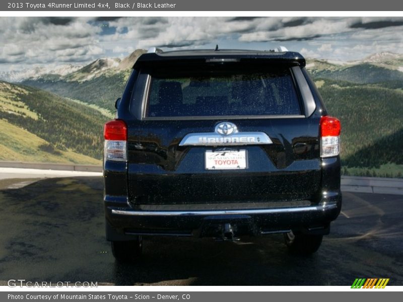 Black / Black Leather 2013 Toyota 4Runner Limited 4x4