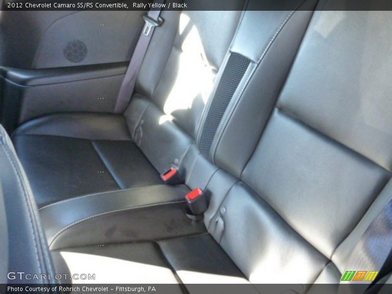 Rally Yellow / Black 2012 Chevrolet Camaro SS/RS Convertible