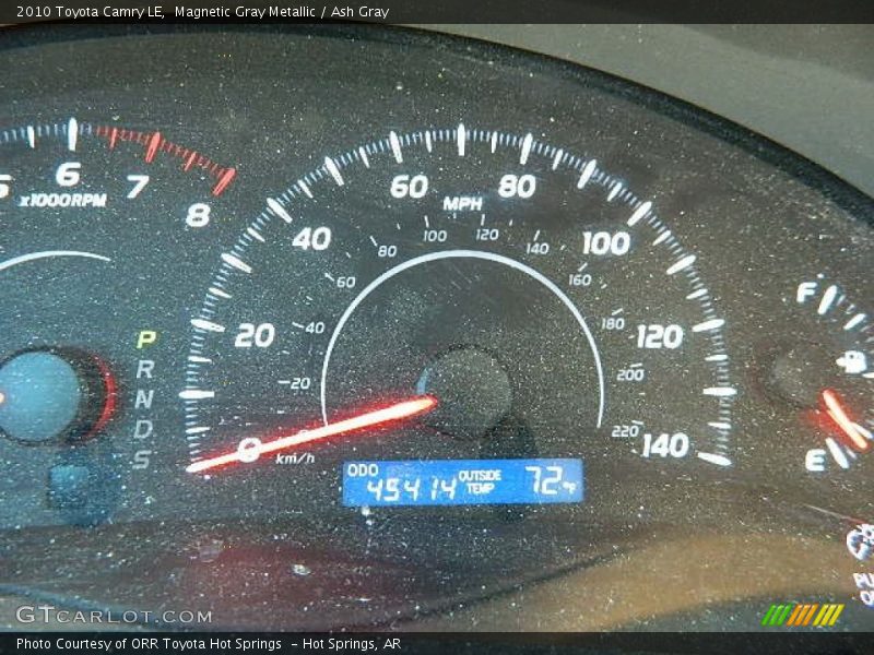 Magnetic Gray Metallic / Ash Gray 2010 Toyota Camry LE