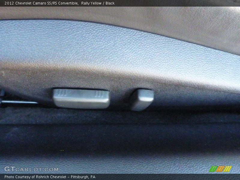 Rally Yellow / Black 2012 Chevrolet Camaro SS/RS Convertible