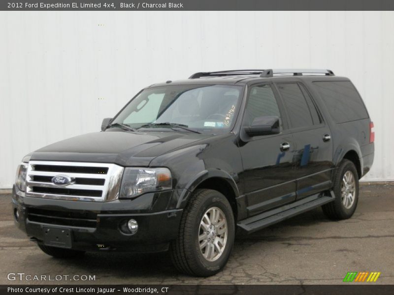 Black / Charcoal Black 2012 Ford Expedition EL Limited 4x4