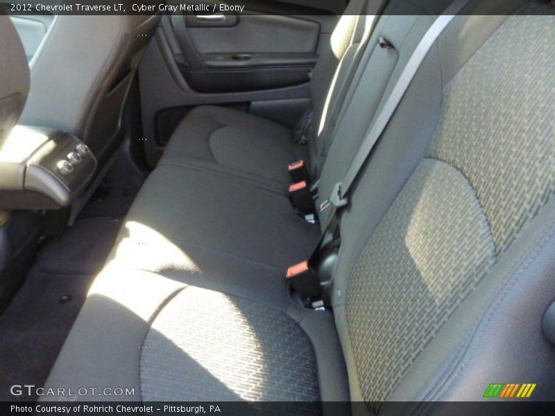 Cyber Gray Metallic / Ebony 2012 Chevrolet Traverse LT