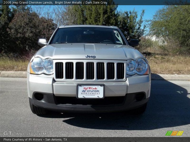 Bright Silver Metallic / Dark Slate Gray 2008 Jeep Grand Cherokee Laredo