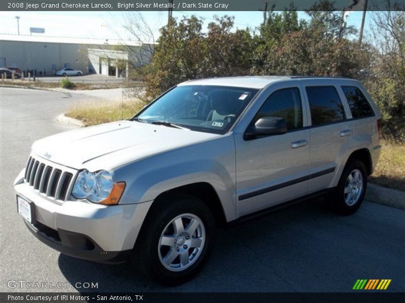 Bright Silver Metallic / Dark Slate Gray 2008 Jeep Grand Cherokee Laredo