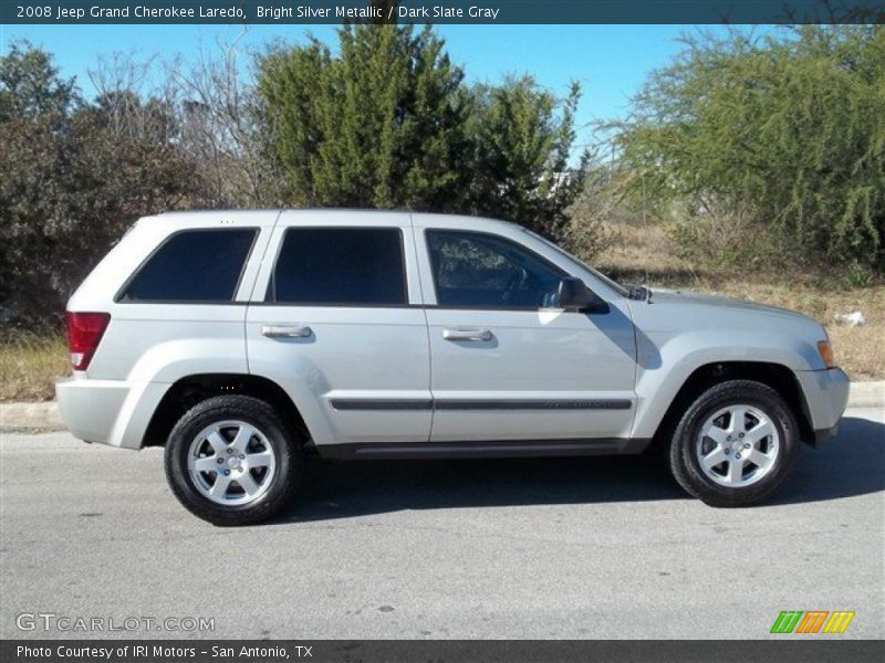 Bright Silver Metallic / Dark Slate Gray 2008 Jeep Grand Cherokee Laredo