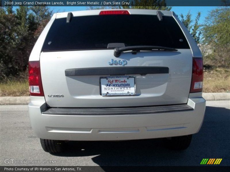 Bright Silver Metallic / Dark Slate Gray 2008 Jeep Grand Cherokee Laredo
