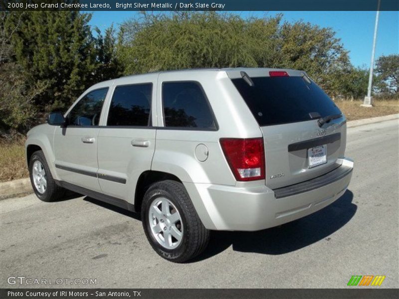 Bright Silver Metallic / Dark Slate Gray 2008 Jeep Grand Cherokee Laredo