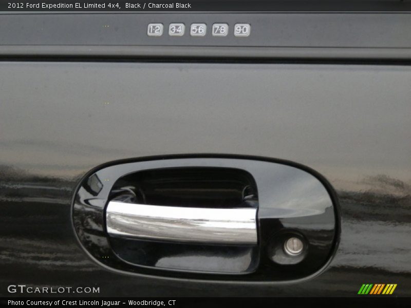 Black / Charcoal Black 2012 Ford Expedition EL Limited 4x4