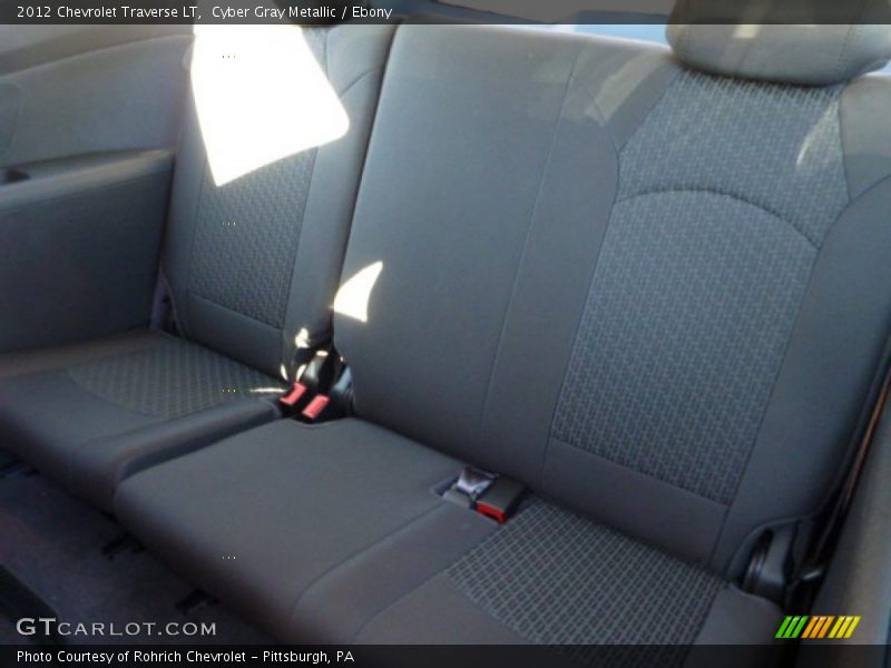 Cyber Gray Metallic / Ebony 2012 Chevrolet Traverse LT