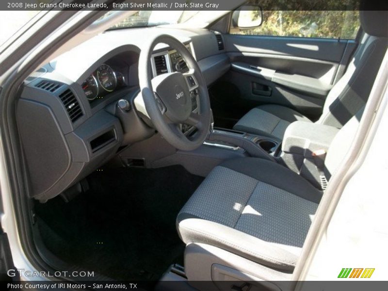 Bright Silver Metallic / Dark Slate Gray 2008 Jeep Grand Cherokee Laredo