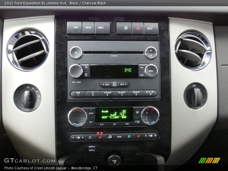 Black / Charcoal Black 2012 Ford Expedition EL Limited 4x4
