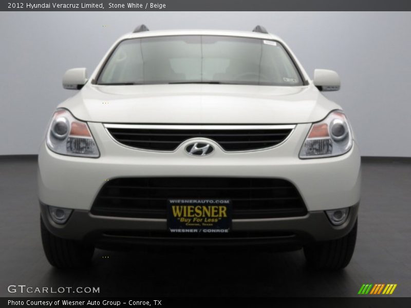 Stone White / Beige 2012 Hyundai Veracruz Limited