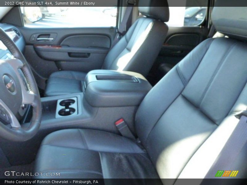 Summit White / Ebony 2012 GMC Yukon SLT 4x4