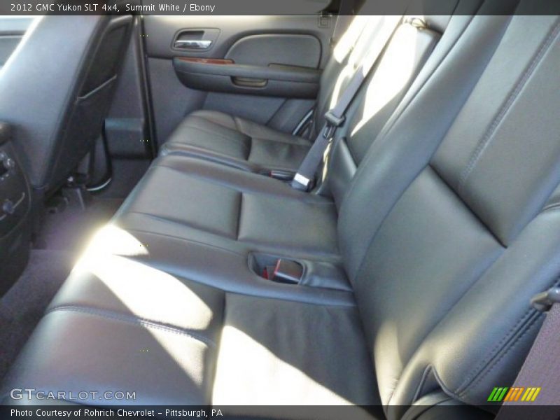 Summit White / Ebony 2012 GMC Yukon SLT 4x4