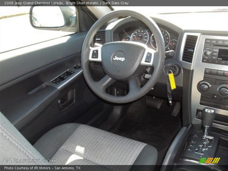 Bright Silver Metallic / Dark Slate Gray 2008 Jeep Grand Cherokee Laredo