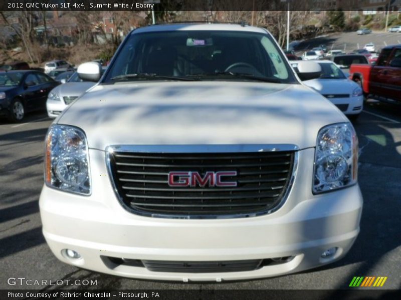 Summit White / Ebony 2012 GMC Yukon SLT 4x4