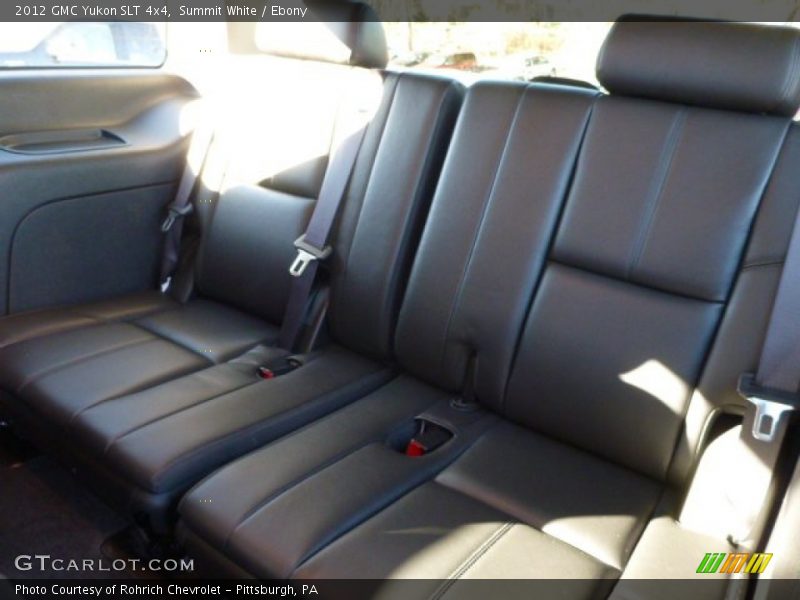 Summit White / Ebony 2012 GMC Yukon SLT 4x4