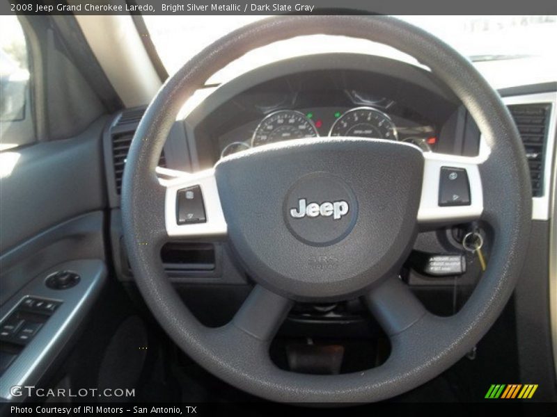 Bright Silver Metallic / Dark Slate Gray 2008 Jeep Grand Cherokee Laredo