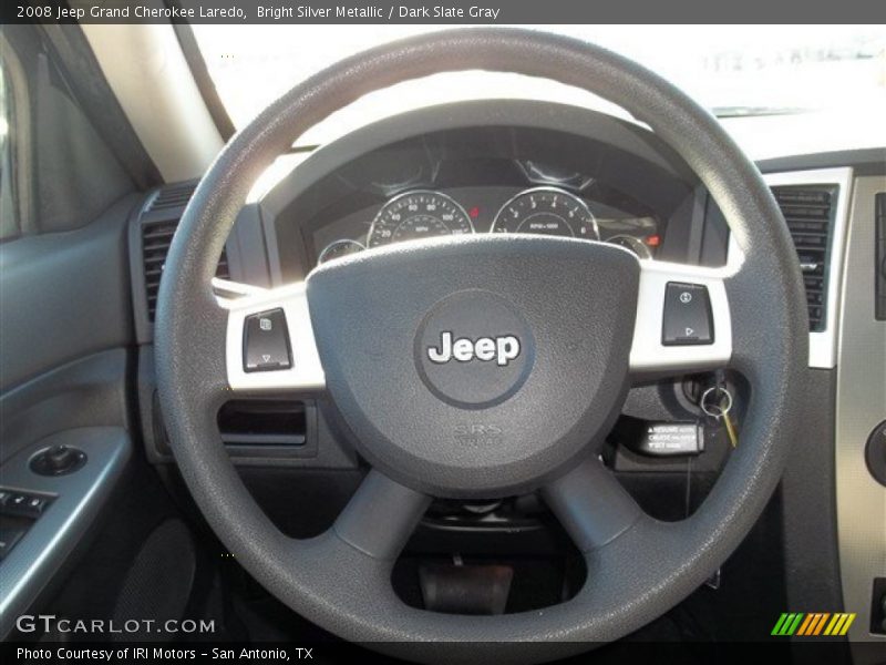 Bright Silver Metallic / Dark Slate Gray 2008 Jeep Grand Cherokee Laredo
