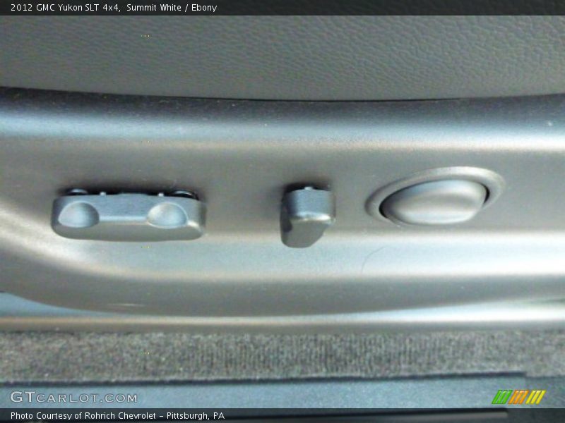 Summit White / Ebony 2012 GMC Yukon SLT 4x4