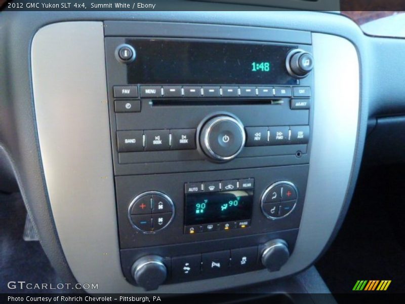 Summit White / Ebony 2012 GMC Yukon SLT 4x4