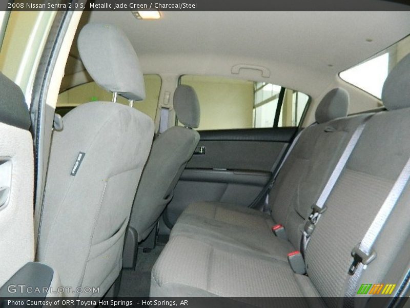 Metallic Jade Green / Charcoal/Steel 2008 Nissan Sentra 2.0 S