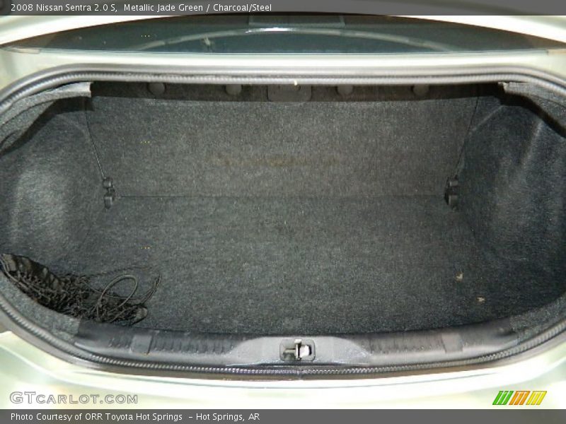 Metallic Jade Green / Charcoal/Steel 2008 Nissan Sentra 2.0 S