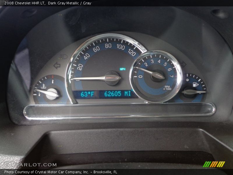 Dark Gray Metallic / Gray 2008 Chevrolet HHR LT