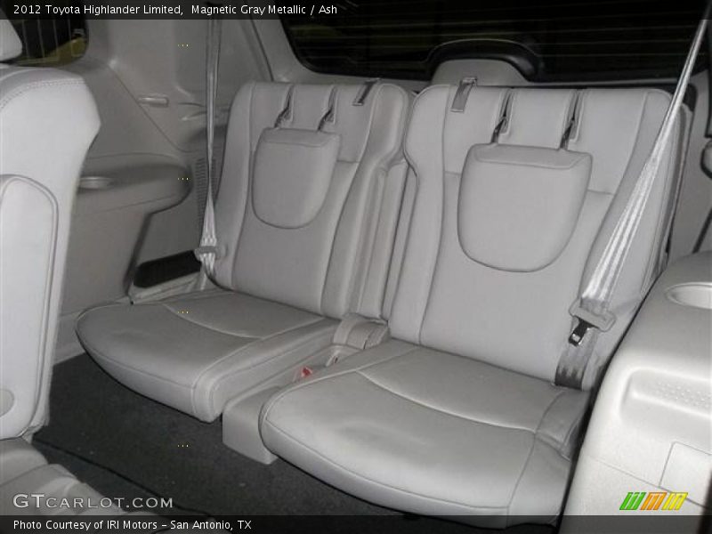 Magnetic Gray Metallic / Ash 2012 Toyota Highlander Limited