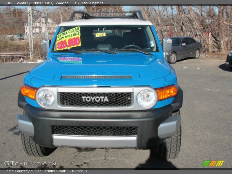 Voodoo Blue / Dark Charcoal 2008 Toyota FJ Cruiser 4WD