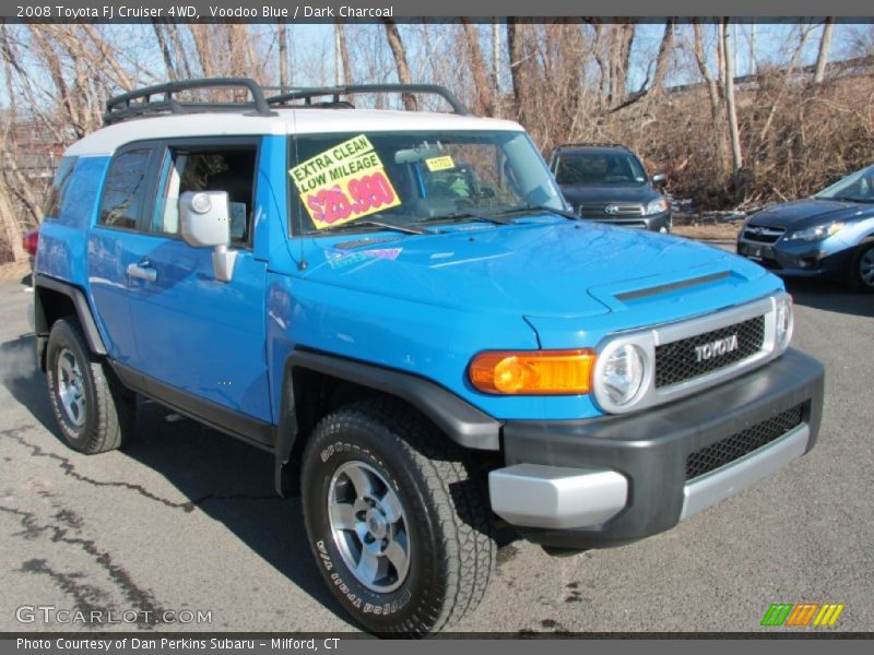 Voodoo Blue / Dark Charcoal 2008 Toyota FJ Cruiser 4WD