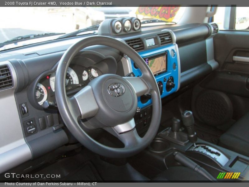 2008 FJ Cruiser 4WD Dark Charcoal Interior