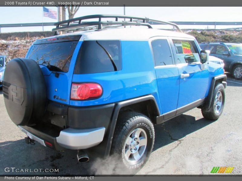Voodoo Blue / Dark Charcoal 2008 Toyota FJ Cruiser 4WD
