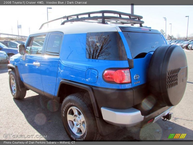 Voodoo Blue / Dark Charcoal 2008 Toyota FJ Cruiser 4WD